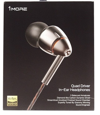 1MORE Quad Driver In Ear Headphones