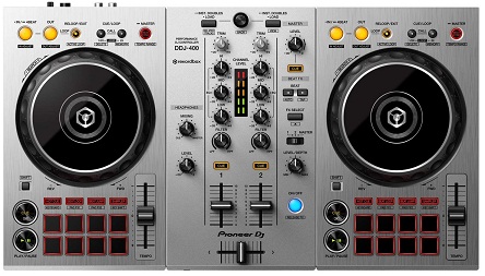 Pioneer DDJ-400-S Silver Edition 2-Channel DJ Controller - Global